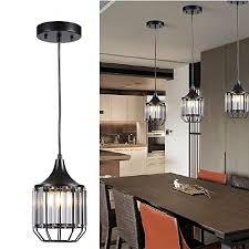Find a showroom · free shipping available · quality guarantee Cuaulans Modern Crystal Chandelier Semi Flush Mount Ceiling Light Fixture Pendant Lamp For Dining Room Bathroom Bedroom Livingroom Black Finish Lighting Ceiling Fans Tools Home Improvement Guardebem Com