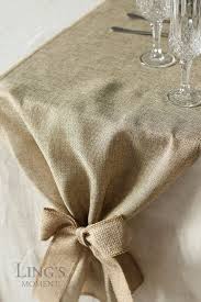 Linen Table Runner 14 Inch Brown Burlap Table Runner Length Available For 48 Quot 60 Quot 72 Quot 84 Quot Linen Table Runner Burlap Table Runners Burlap