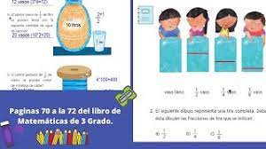 Visita la lista de reproducción donde encontrarás las explicaciones de cada página de tu libro. Paginas 70 A La 72 Del Libro De Matematicas De 3 Grado Youtube