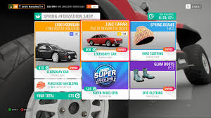 Finally, you'll need nine stars from speed zones. Spring Forzathon Shop Festival Playlist Events And Rewards Through June 6 Forza Horizon 4 Discussion Forza Motorsport Forums