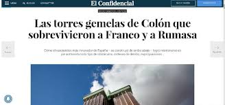 Открыть страницу «el confidencial» на facebook. El Diario Digital El Confidencial Recorre La Historia Social Y Arquitectonica De Torres Colon Estudio Lamela Estudio Lamela