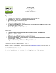 This includes the oversight of procurement, grants, logistics, human resources, accounting, and finance and records. Job Posting For Permanent Part Time Finance Clerk Deadline June 10 2019 Pages 1 1 Flip Pdf Download Fliphtml5