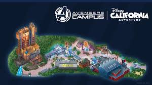 Black widow returns to disneyland and we all know we have a sketchy past. Disneyland Resort Gewahrt Ersten Blick Auf Die Guide Map Fur Den Avengers Campus Travel To The Magic