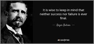 TOP 25 QUOTES BY ROGER BABSON