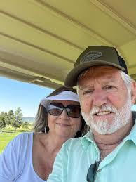 Spending time with daughter playing golf