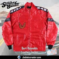 Burt Reynolds Smokey And The Bandit Jacket With Patches Jackets Creator Smokey And The Bandit Jackets Leather Jacket