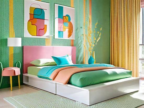 Colorful Modern Bedroom Decor Ideas Inspiration Shop Now