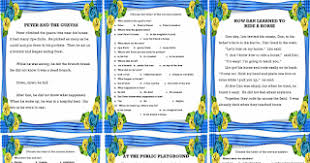 This understanding comes from the interaction between the words that are. Read And Answer Materials Ready To Print