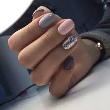 Black And Silver Glitter Nails Pin By Daniela Greene On Manikyur Pink Nails Trendy Nails Gorgeous Nails