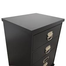 Customize a spacious, organized workspace with our whitney lateral file. 66 Off Pottery Barn Pottery Barn Bedford Three Drawer File Cabinet Storage
