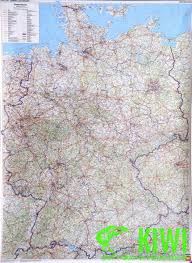 Německo, plným názvem spolková republika německo (německy bundesrepublik deutschland), zkratkou srn (neoficiální německá zkratka brd), je středoevropský stát, rozdělený na 16 spolkových zemí. Nastenna Mapa Nemecko Lista 94x125 Cm Mapykiwi Cz Nejvetsi Obchod S Mapami A Turistickou Literaturou