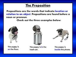 prepositions mrs warners learning community