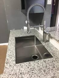 Kraus Standart Pro 32in 16 Gauge Undermount Single Bowl Stainless Steel Kitchen Sink Khu100 32 The Home Depot In 2020 Stainless Steel Kitchen Sink Sink Double Bowl Undermount Kitchen Sink