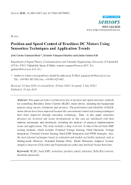My low voltage cut off on my esc is 3.3v. Pdf Position And Speed Control Of Brushless Dc Motors Using Sensorless Techniques And Application Trends