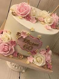 A 60th birthday is, without a doubt, one of the big ones. 60th Birthday Cake 60th Birthday Cakes 60th Birthday Cake For Mom Elegant Birthday Cakes