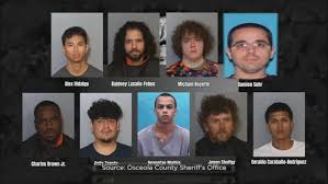 Video: 9 online predators arrested for traveling to meet with minors in  Osceola County, sheriff said
