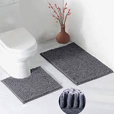 Pick from bath mats and bath rugs in a variety of shapes, sizes, and materials. Lufeng Bath Mat Set 2 Pieces 20 31 Bathroom Mat And 20 20 U