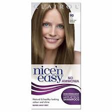 Bleaching is a permanent hair dye solution and cannot be washed out. Clairol Nice N Easy Semi Permanent Hair Dye No Ammonia 90 Dark Ash Blonde Ebay