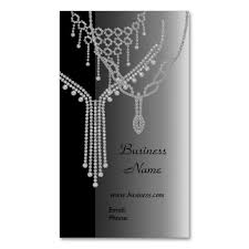 Business Card Elegant Jewels Silver Grey Zazzle Com In 2020 Jewelry Business Card Business Cards Elegant Jewelry Business