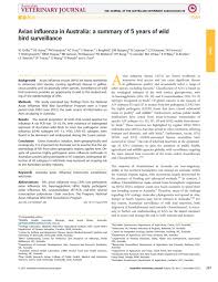 Cookson ltd, fulwood, preston, lancashire, england. Pdf Avian Influenza In Australia A Summary Of 5 Years Of Wild Bird Surveillance