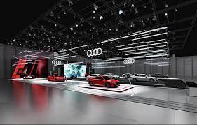 Audi Motor Show Design Concept On Behance Exhibition Design Audi Motor Exhibition Stand Design