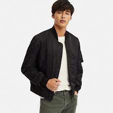 men ma 1 blouson uniqlo men military fashion bomber jacket