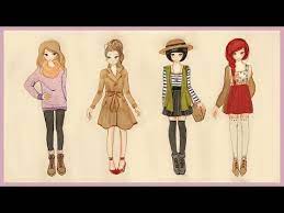 Drawing Tutorial How To Draw 4 Fall Outfits Drawing Tutorial Drawings Fall Outfits