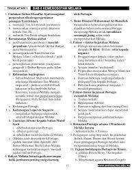 Sejarah tingkatan 1 bab 5: Malacca A Soalan Objektif Sejarah Tingkatan 5 Bab 1