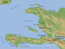 Kay haiti is a hotel in haiti. Haiti Physical Map