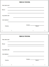 Maybe you would like to learn more about one of these? Download Contoh Tanda Terima Yang Baik Dan Benar Cara Buat Surat
