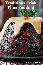 Fudgy layered irish mocha brownies. Traditional Irish Plum Pudding Plum Pudding Recipe Christmas Pudding Recipes Christmas Cake Recipes