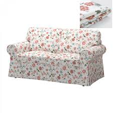 Ikea Ektorp 2 Seat Loveseat Sofa Cover Slipcover Videslund Multi Floral Bezug Housse Ikea Sofa Love Seat Ikea Sofa Covers