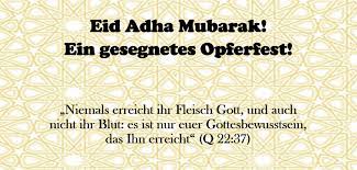 It is a festival of introspection. Gedanken Zum Opferfest Eid Mubarak Ceai