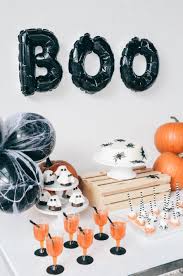 Halloween Themed Dessert Table Decor Halloween Party Table Halloween Party Kids Halloween Dessert Table