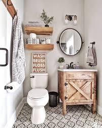 Farmhouse Only On Instagram Follow Us Farmhouse Only For More Daily Interior Inspo Omg Rustic Modern Bathroom Small Bathroom Decor Bathroom Decor