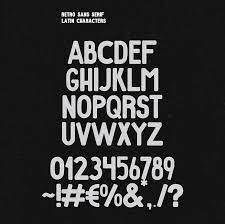 Best of all, they're free, so you can download and try them all before picking your favorite. Retro Sans Serif Font Download Free Font