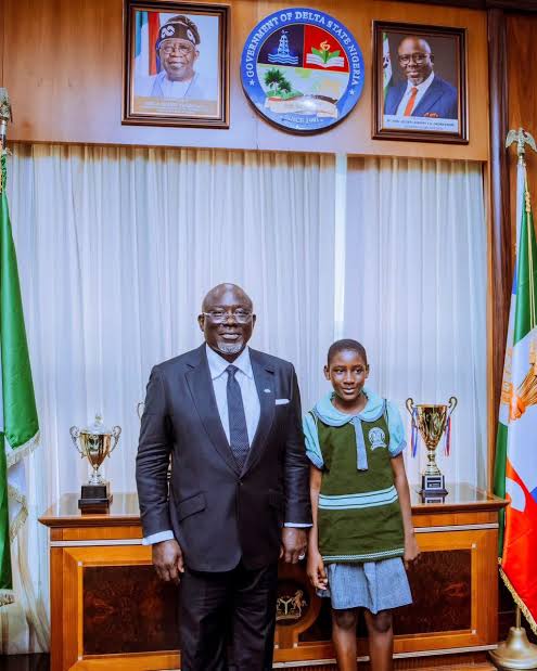 Oborevwori Delivers on ₦50m Scholarship Promise to Delta Schoolgirl | Asaba Metro News