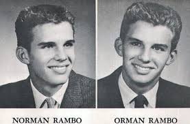 DELANO LIFE remembers the birthday of the twins, Dack (Norman) & Dirk  (Orman) Rambo (November 13). Dack & Dirk graduated from Delano High School  in 1959 and became actors after being discovered