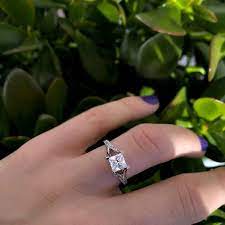 Pin On Princess Cut Engagement Rings