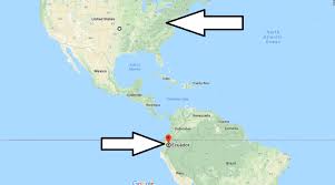Where Is Ecuador Located In The World Ecuador Map Where Is Map