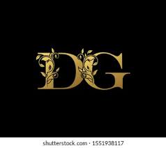 In that case you should . Golden Letter D G Dg Vintage Stock Vector Royalty Free 1551938117