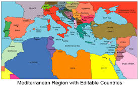Map Of Mediterranean Region Egypt Map Map Of The Mediterranean Bible Mapping