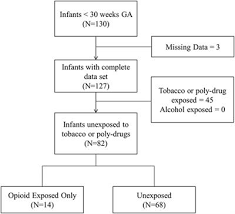 frontiers prenatal opioid exposure and intermittent