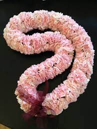 Mini Pink Carnation Graduation Lei Graduation Leis Hawaiian Crafts Carnations