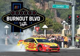 Who was the first to do a burnout and. Nascar Race Mom Joey Logano Awarded Best Burnout