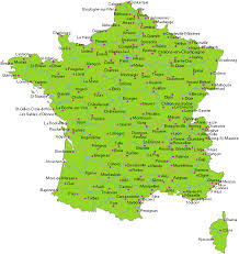 La mer du nord, l'océan atlantique et la méditerranée. Cartograf Fr Pays Cartes De France Regions Et Departements