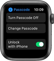 Enter the passcode to confirm. Lock Or Unlock Apple Watch Apple Support