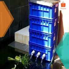 Letakkan kolam di dekat rumah, jika di area taman, usahakan sedekat mungkin dari rumah agar keindahannya dapat dinikmati dengan mudah. Terlaris Box Filter Kolam Koi Aquarium Trickel 4 Susun Terlaris Shopee Indonesia