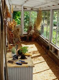 This kind of greenhouse has a wooden base made from. Greenhouse Flooring Heating And Staging Hgtv