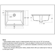 To find the right size sink for your bathroom, grab a tape measure and follow these easy steps. Fiore 2015 20 X15 Rectangle Undermount Bathroom Sink W Concealed Overflow Hole Modern Porcelain Ceramic Lavatory White On Sale Overstock 31422668